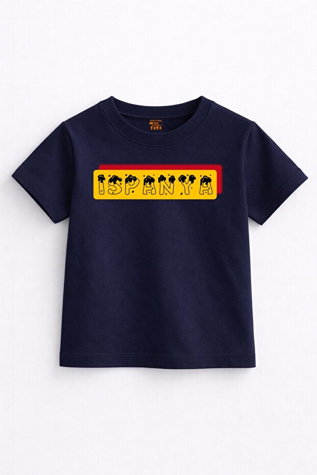 Spain Plate Kids T-Shirt