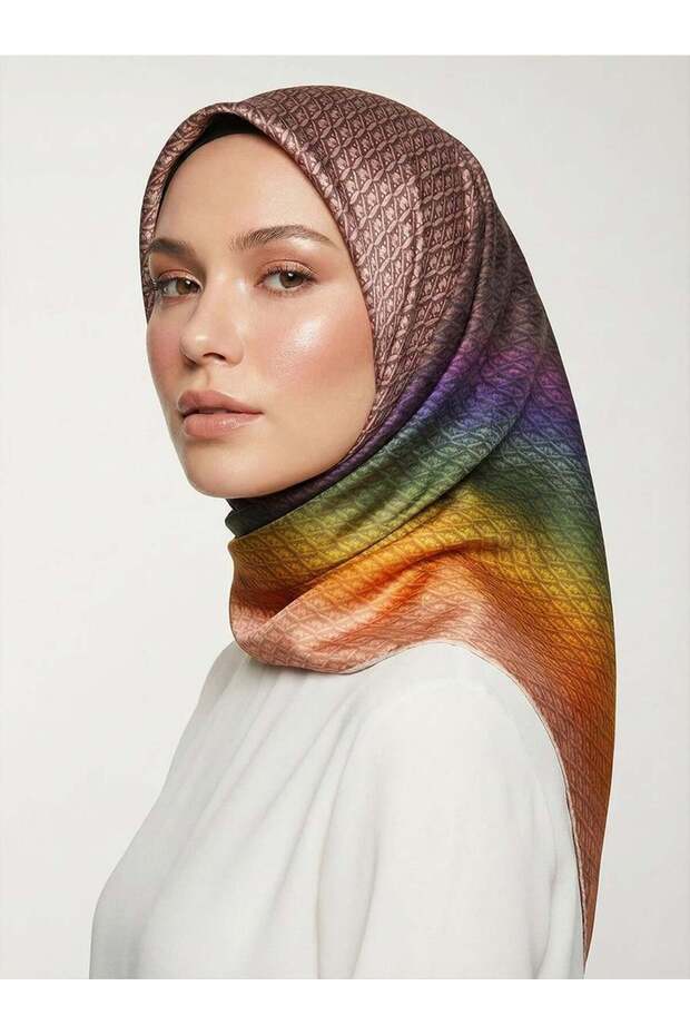 وشاح حريري - 9104D-21 - تيفيل