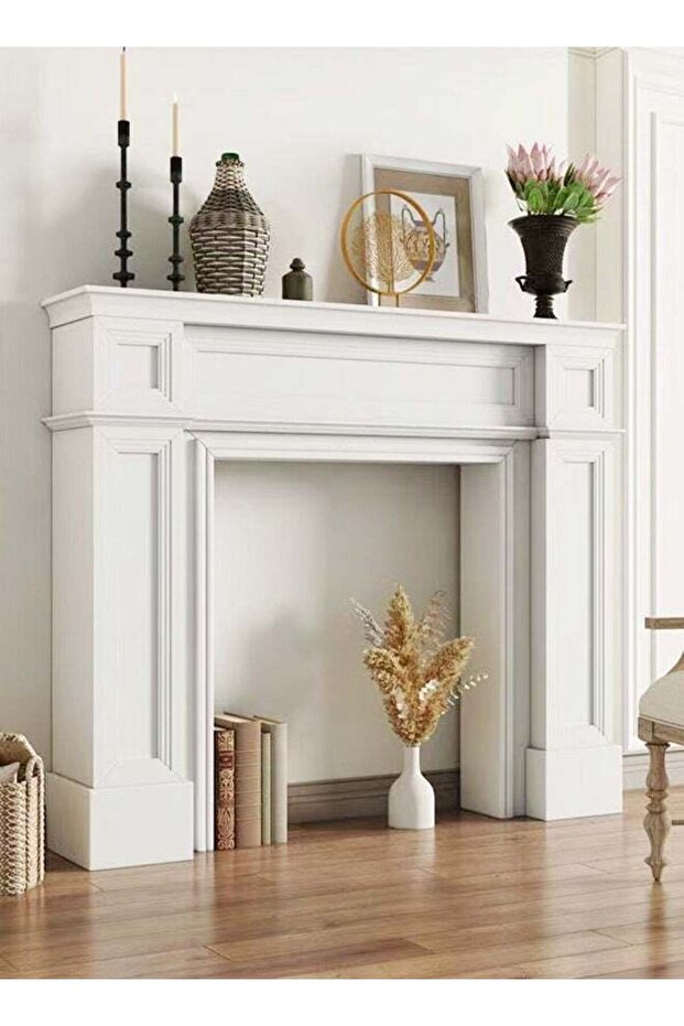 Traditional Wooden Console Table Rectangular Entrance Table Display Stand