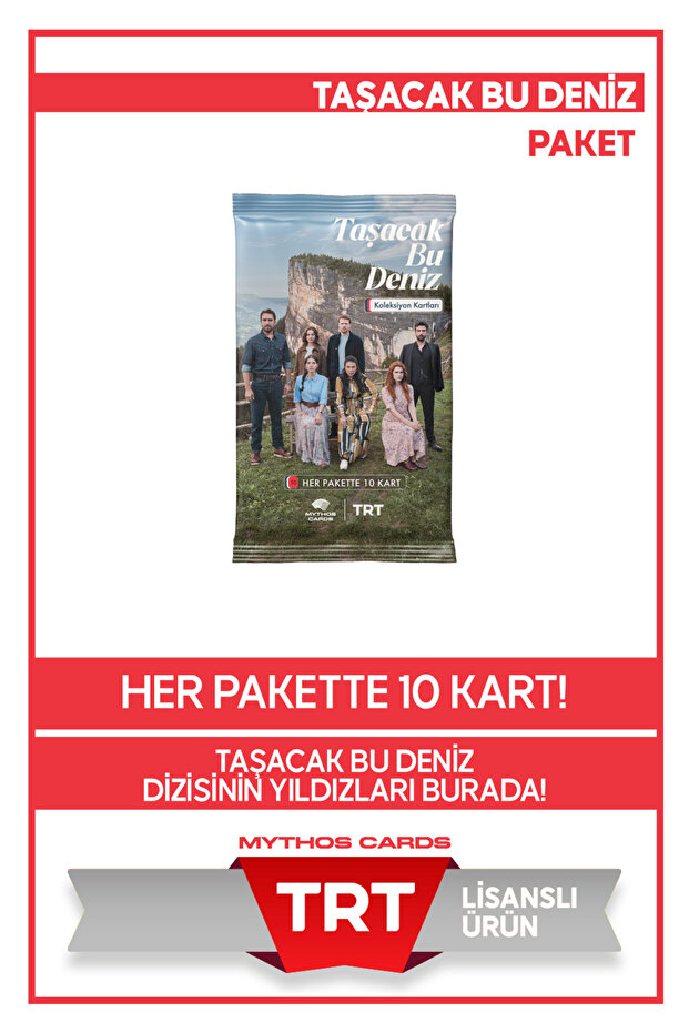 Mythos Cards TAŞACAK BU DENİZ KOLEKSİYON KARTLARI - PAKET