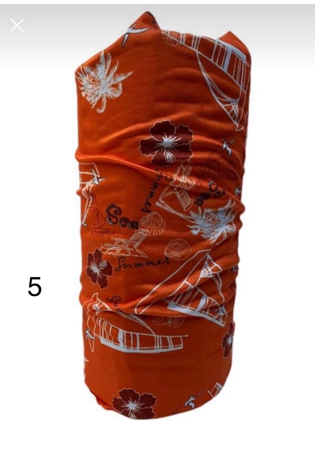 Branded Unisex One Neck Bandana or Buff Cotton Fabric