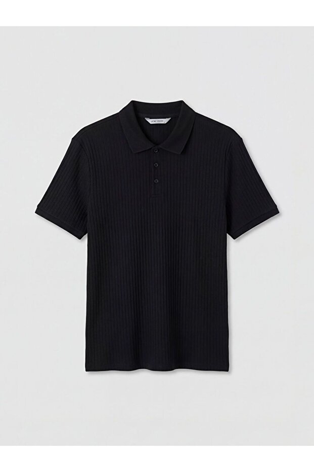 Lcw Vision Polo Collar Men's Knitwear T-Shirt