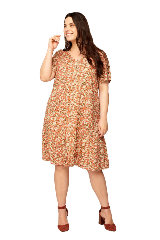 Rochie Flower mărimi mari