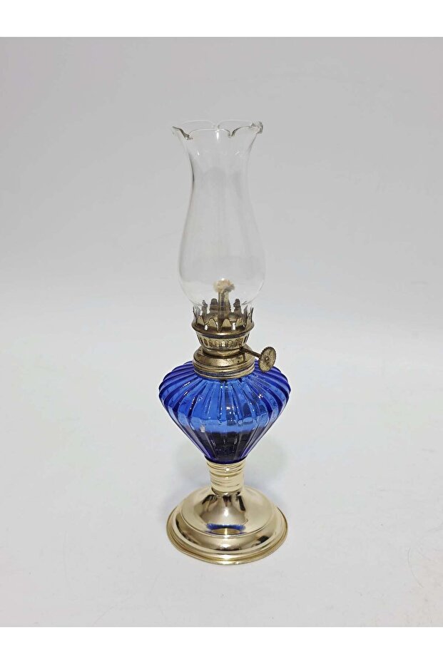 Antique Diamond-Shaped Glass Gas Lamp 037
