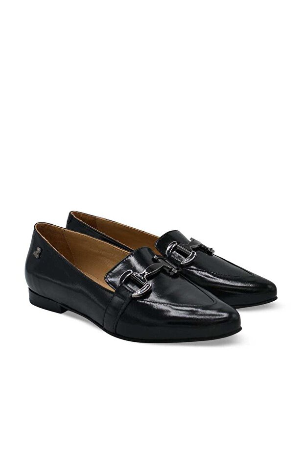 2511508Y Women's Leather Ballerinas