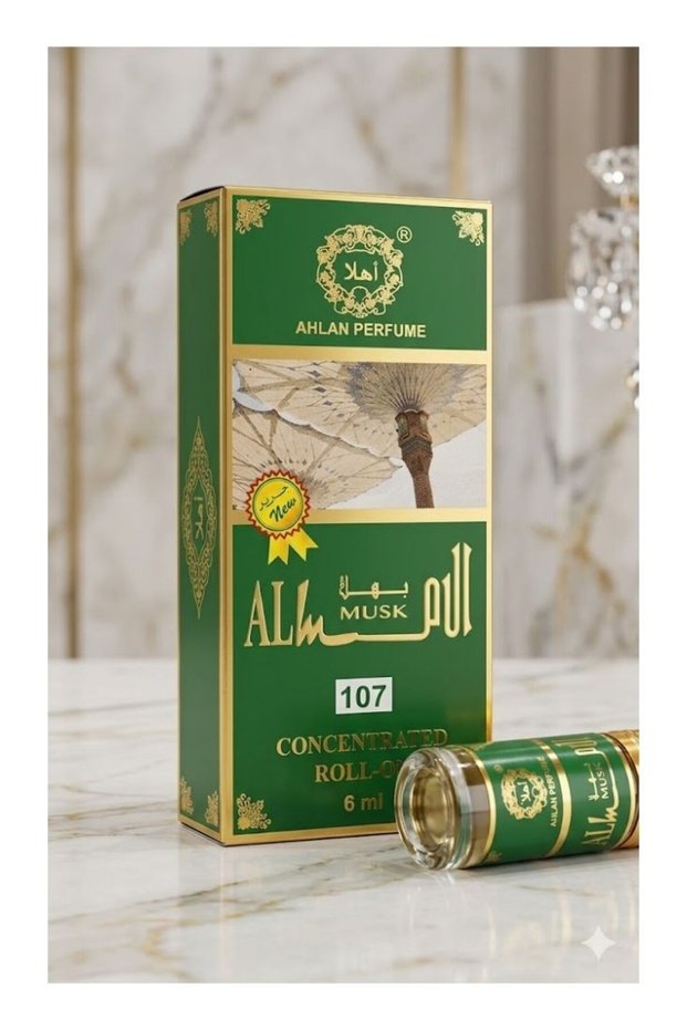 زيت عطر أهلان مسك - يدوم طويلاً