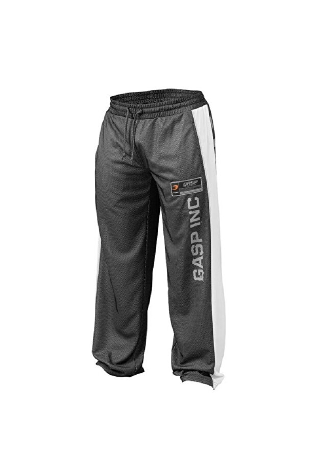 No1 Mesh Pants - Black-White