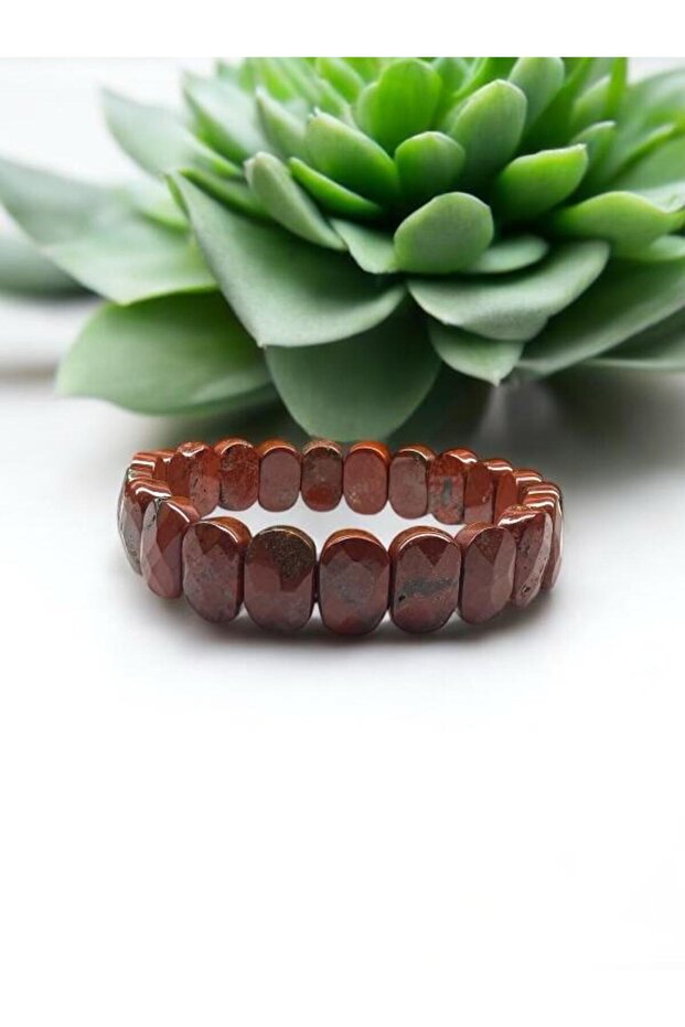 Red Jasper Natural Stone Rolex Bracelet