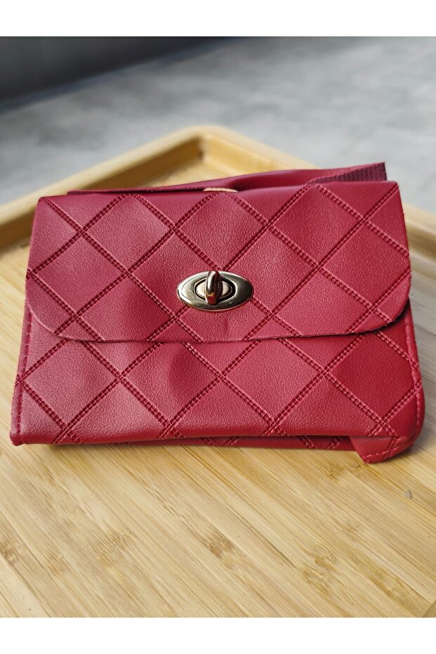 Women's Mini Shoulder Bag Quilted Patterned Chain Buckle Stylish Daily Bag