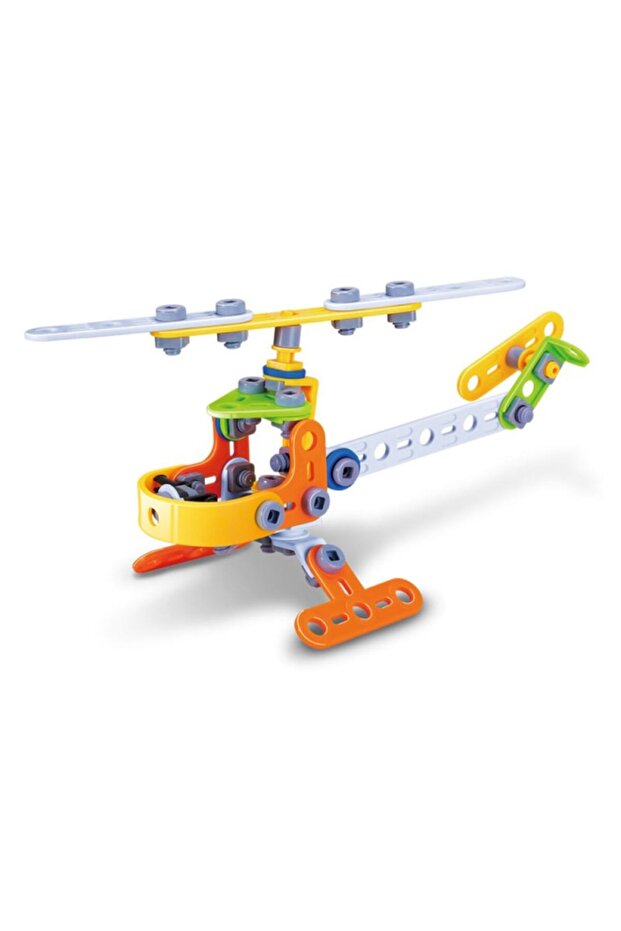 STEM Flexible Helicopter construction kit 79 pieces - 4