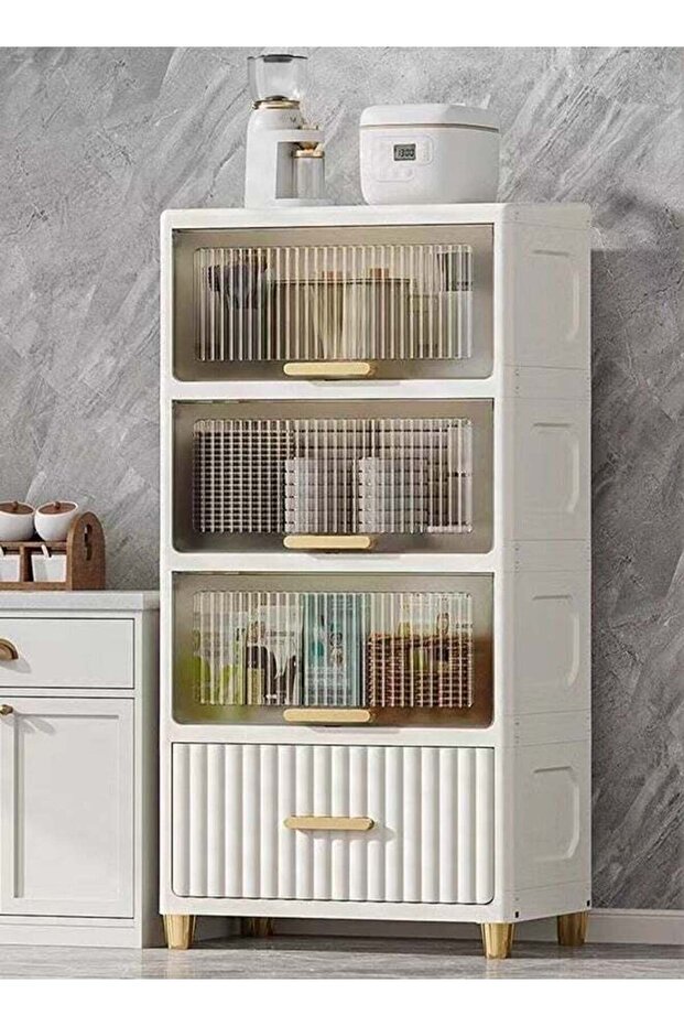 Multipurpose 4 Layers Storage Cabinet
