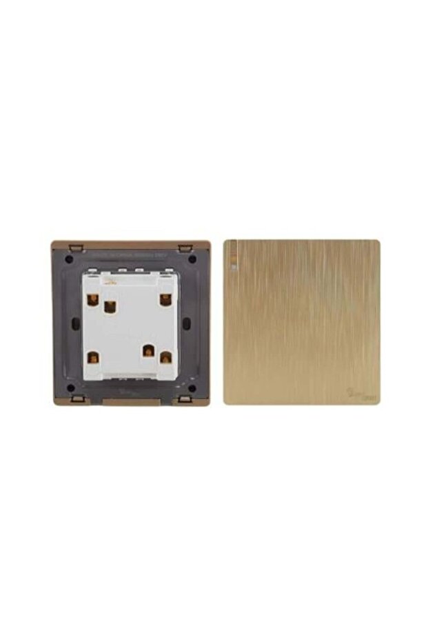 Single Key Switch Drexon 4 Lines Color Gold Piano