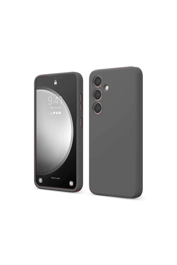 Samsung Galaxy S24 Fe Case First Silicone - Gray