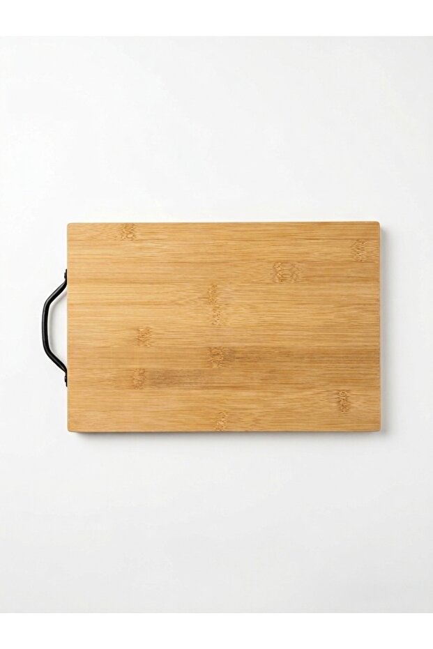 Wood More Metal Luxury Cutting Board with Metal Handle