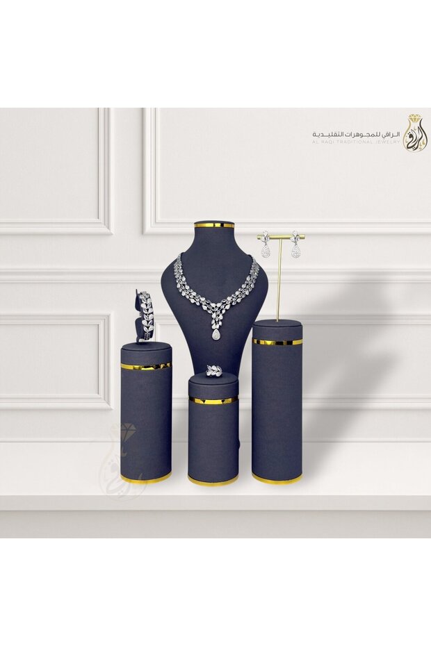 طقم زركون نور الوديان بريق فاخر يجمع بين الأصالة والفخامة