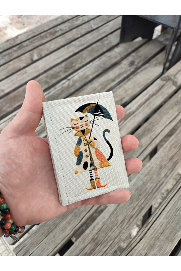 Sports Wallet, Unisex Wallet with Velcro, Zipper, Keychain, Coin Compartment, Fabric Wallet
