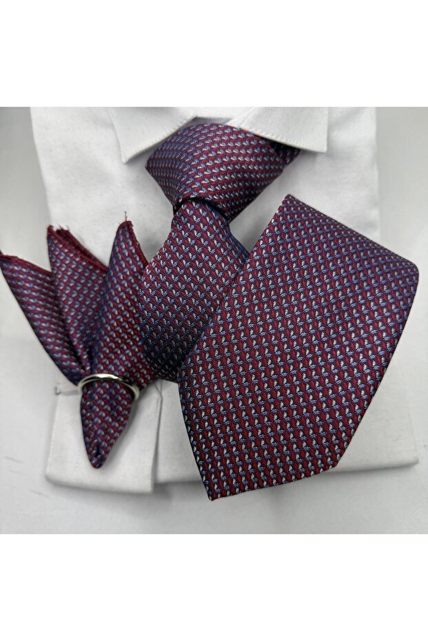 Tie and Handkerchief Set – Stylish Classic Suit Accessory, Wedding & Event Combination, Premium Quality
