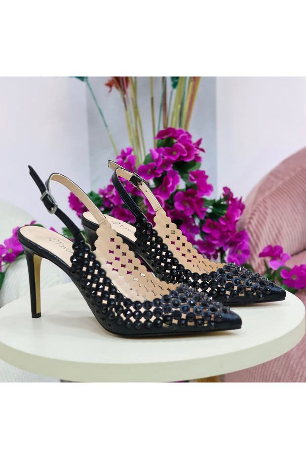Heeled Evening Dress Shoes