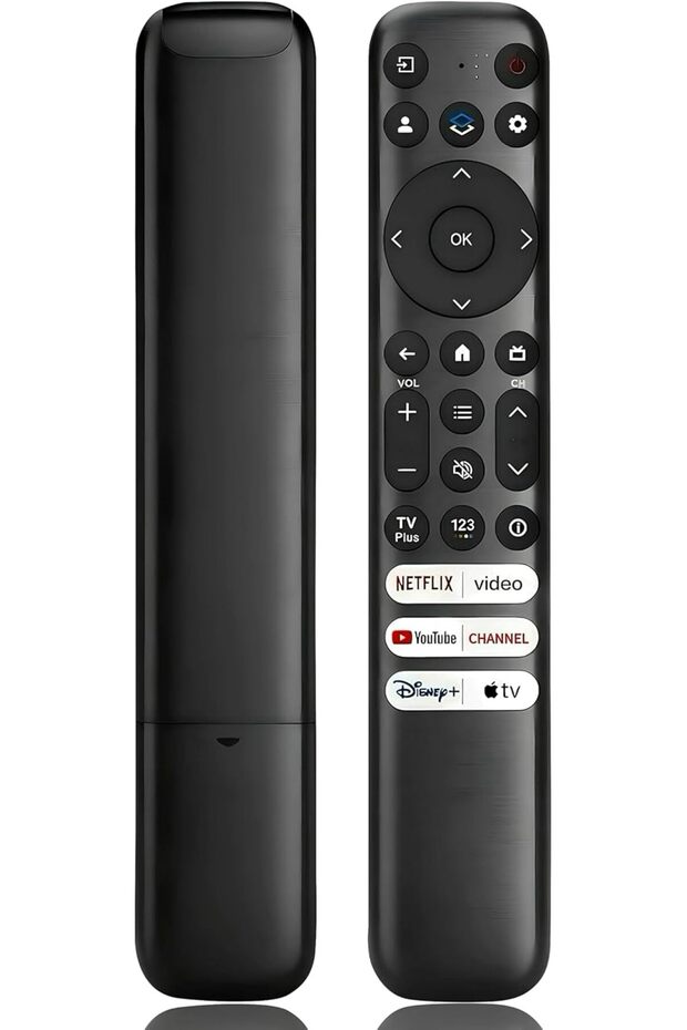 Replacement Remote Control for TCL-Google-Smart TV, for TCL 4K UHD HDR LED QLED Series TVs