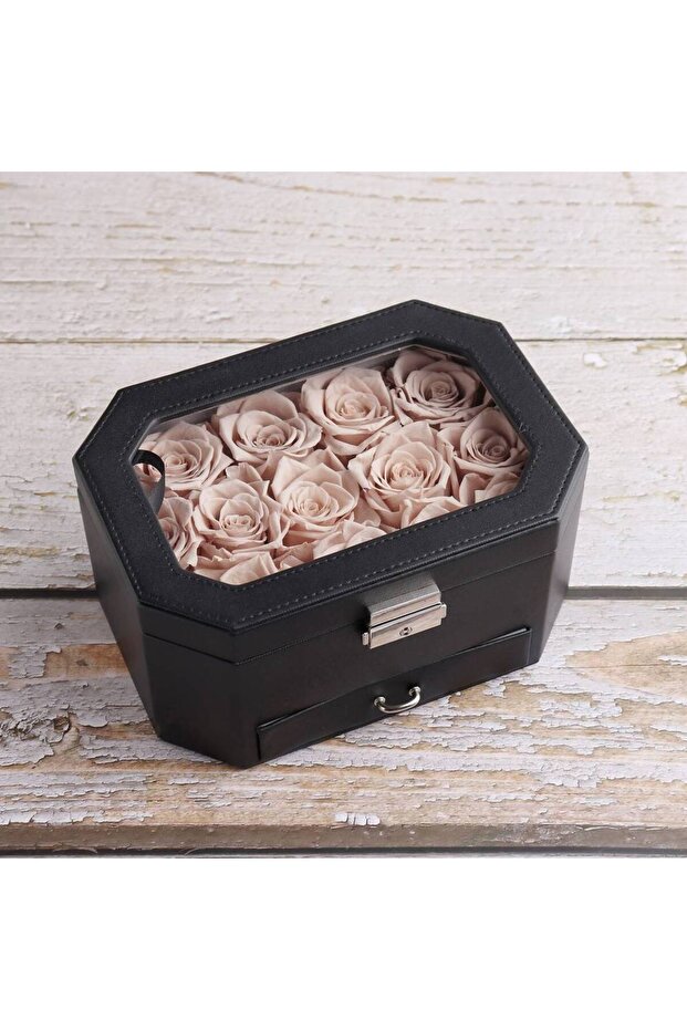 Brown rose box - 2