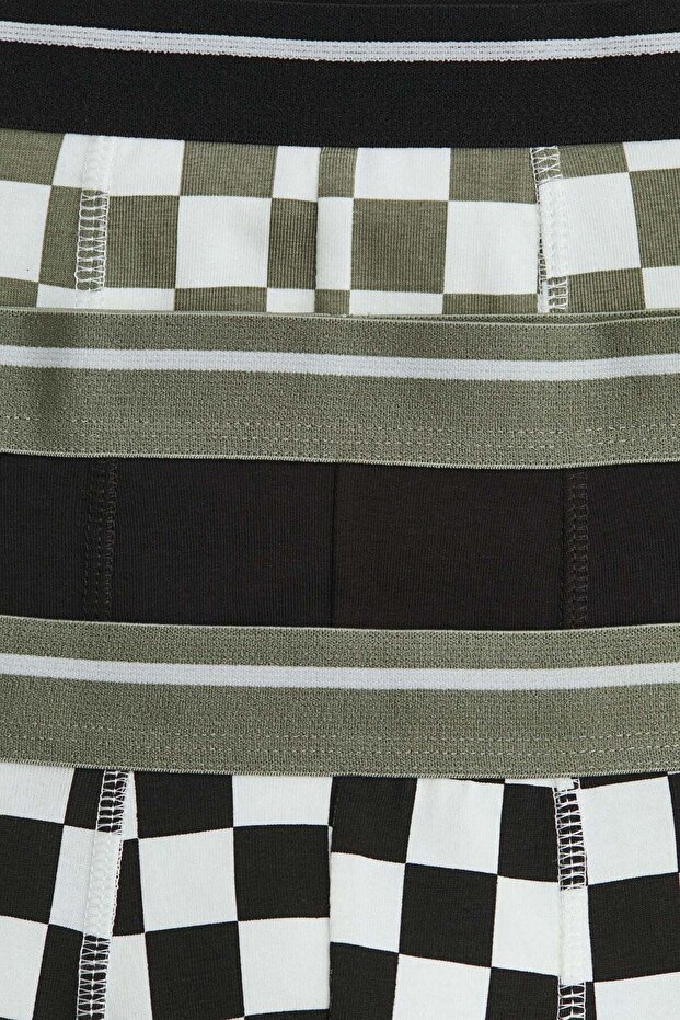 3-pack cotton trunks - 3