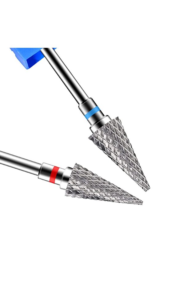 مجموعة أدوات حفر الأظافر من الكربيد التنجستن M06-2pcs (قطعتان) - أدوات العناية بالأظافر والباديكير لإزالة الجلد الميت