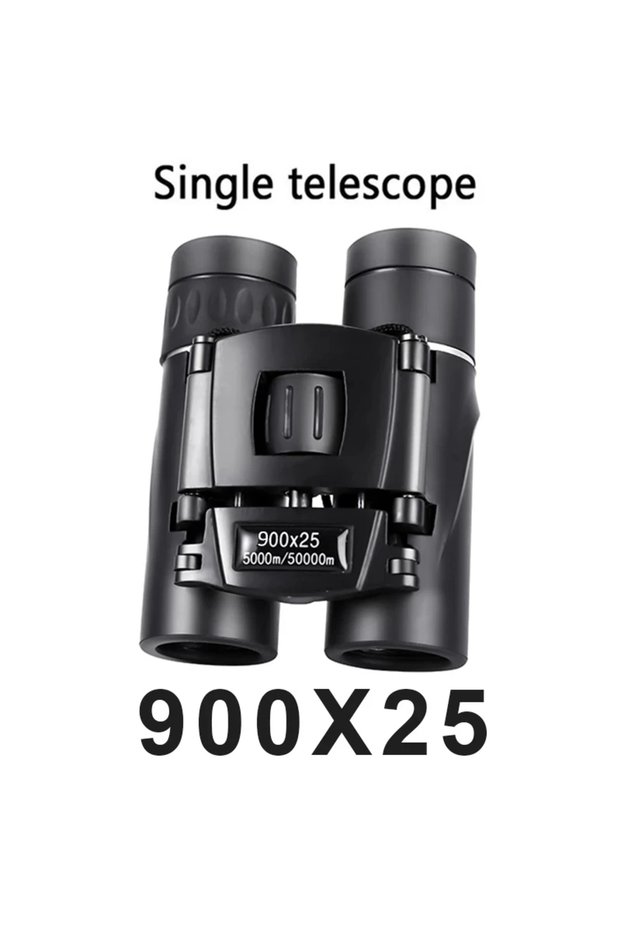 900x25 Powerful Long Range 900x25 BAK4 Telescope Low Light Jumelles for Hunting Camping Outdoor Bino