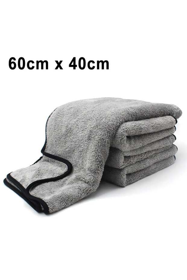 60 X 40CM SEAMETAL Microfiber Car Washing Towel Ultra-Soft Car Cleaning Towels High Absorbent Drying