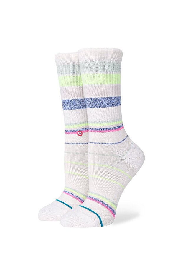 Socks Happy Thoughts Crew Off White