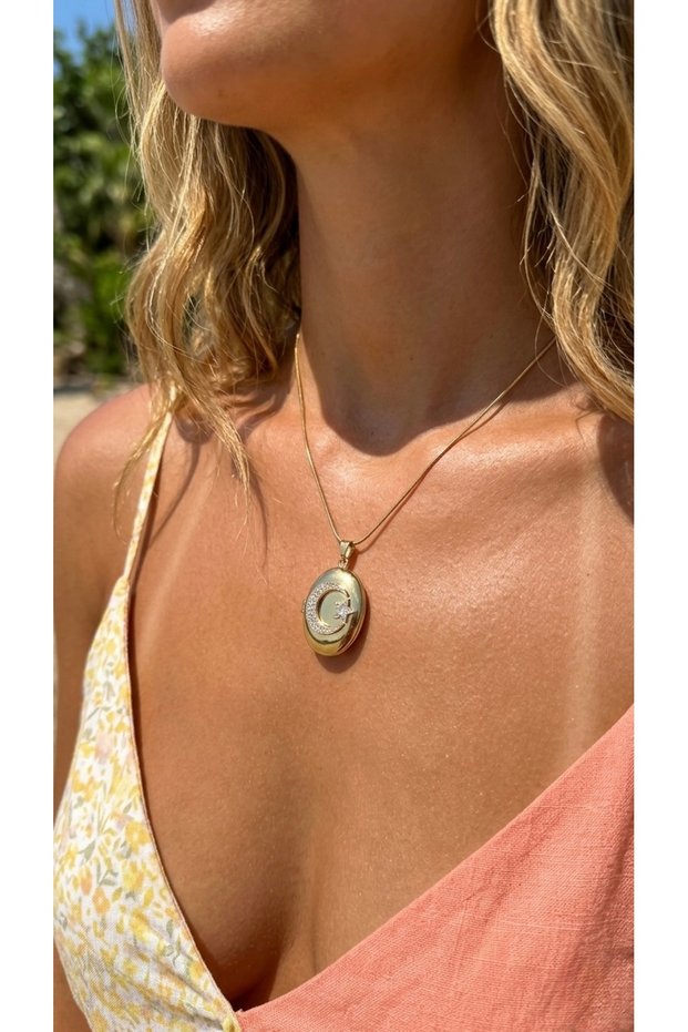 Steel Necklace, Anti-Tarnish, Anti-Allergic, Openable with Figure (2 Years Importer Guarantee)