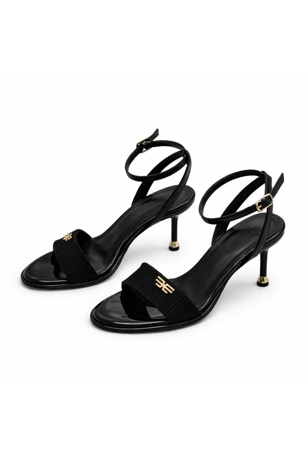 Women's Thin Heeled Sandals with Ankle Strap, Minimalist Stylish Daily & Evening Wear Shoes