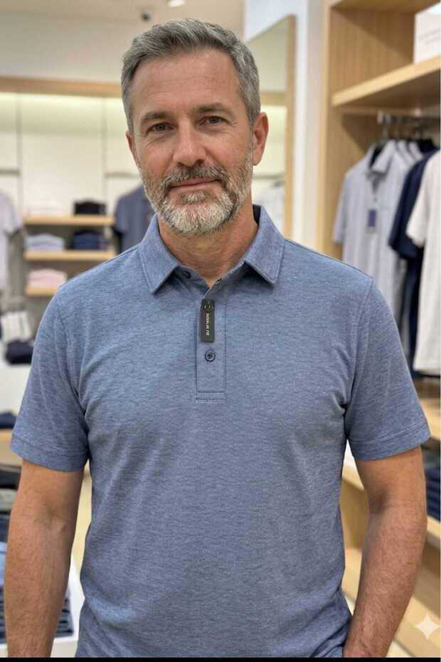 New Season Hard-Wear Polo Collar T-Shirt Without Pockets for Men