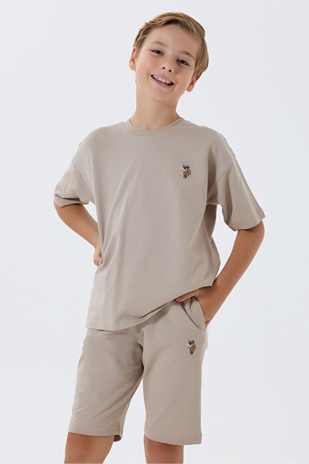 Boys' Bermuda Suit, 100% Cotton