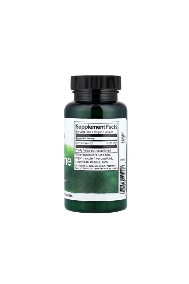 Berberine 400mg 60 capsule - - 2