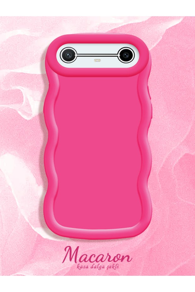 Shockproof Simple Red Silicone Phone Case Compatible with Tecno Pova Slim