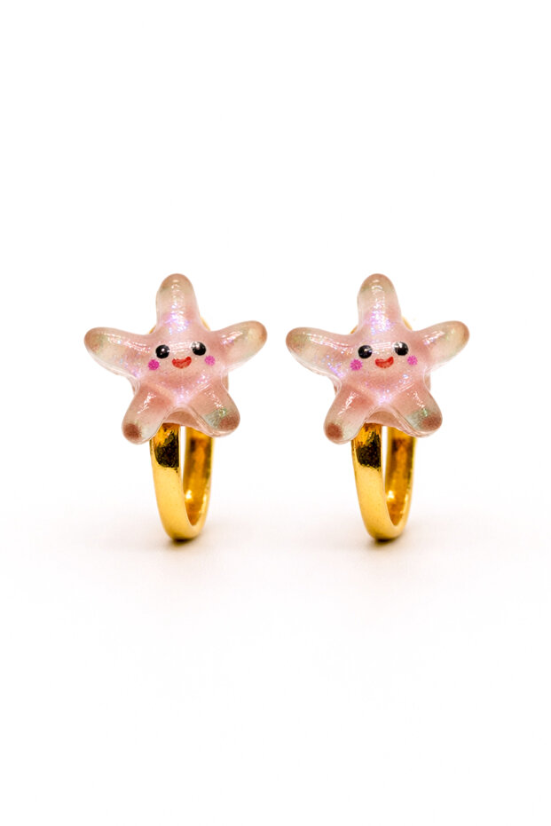 Non-Pierced Earrings Suitable for Children with Mixed Figures and Non-Pierced Ears Non-Pierced Earrings