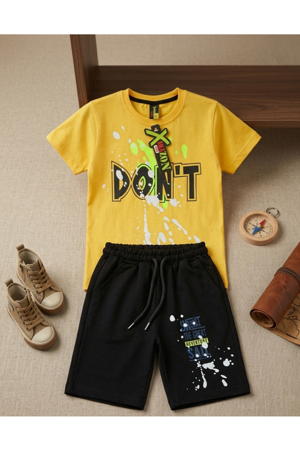 Boy's Summer Top and Bottom Set