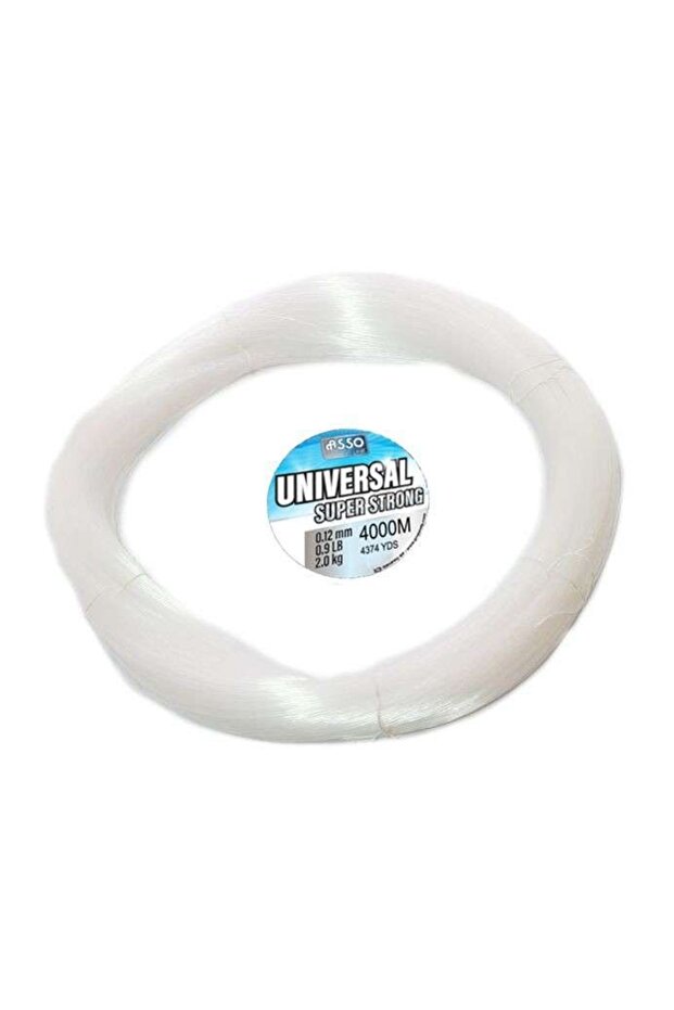 Universal Çile 4000Mt Monofilament Fishing Line White Standard - 0.30 mm