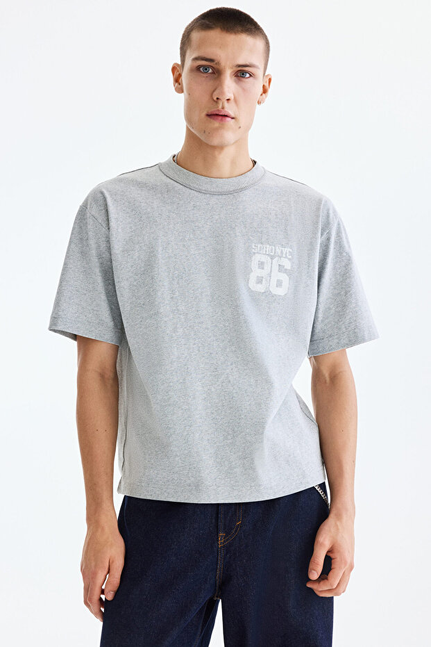 Baskılı Tişört Loose Fit