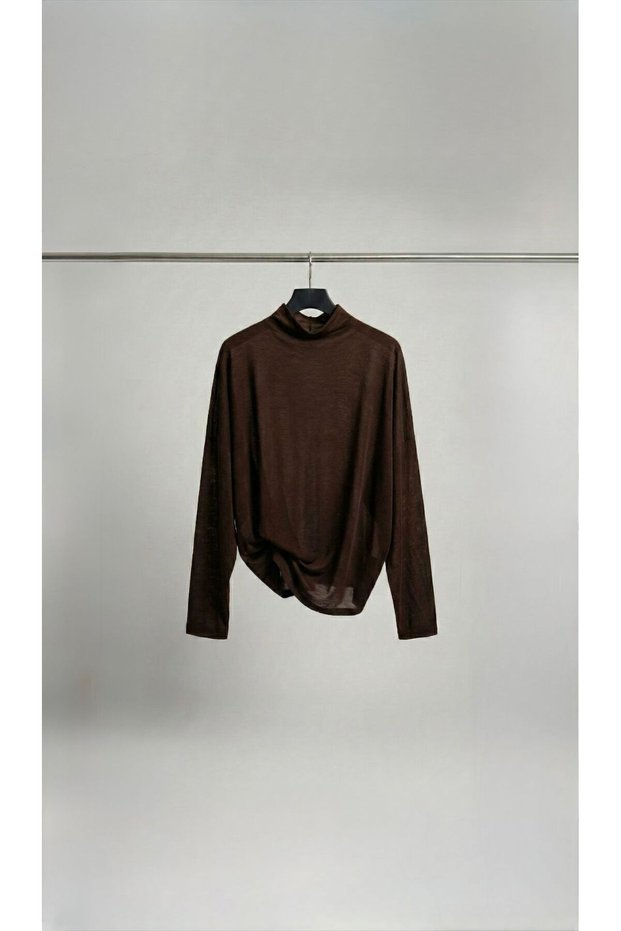 Oversize Transparan Bluz