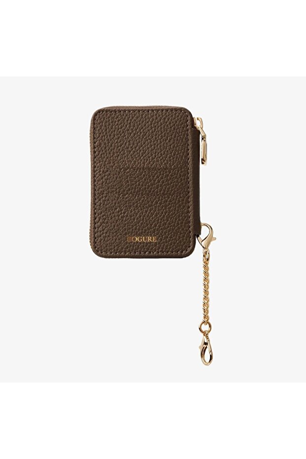 Combinable - Zippered Chain Detail Magsafe Wallet & Card Holder - by Bero Lina