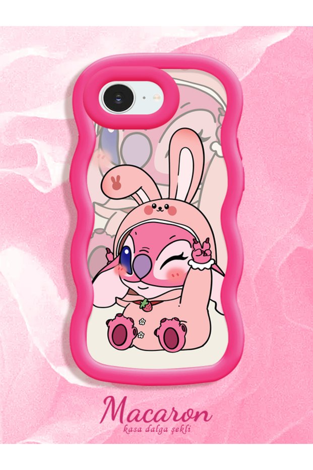 Shockproof Simple Red Silicone Phone Case Cute Pattern Compatible with iPhone 16E
