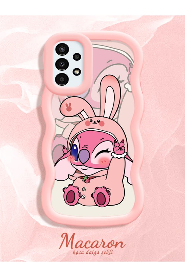 Simple Pink Silicone Phone Case Compatible with Samsung Galaxy A13 4g Shockproof Cute Pattern