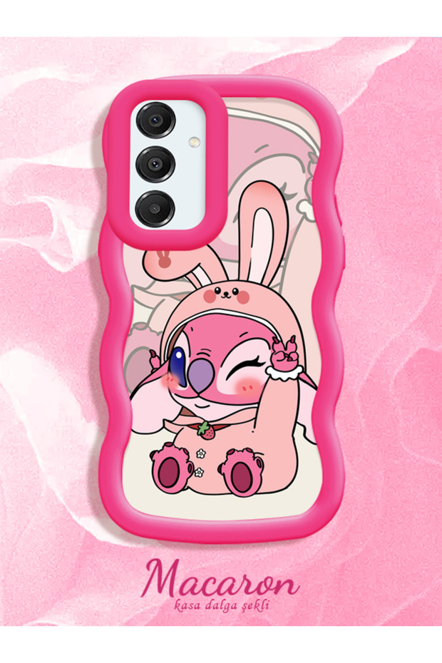 Simple Red Silicone Phone Case Cute Pattern Compatible with Samsung Galaxy A16 Shockproof