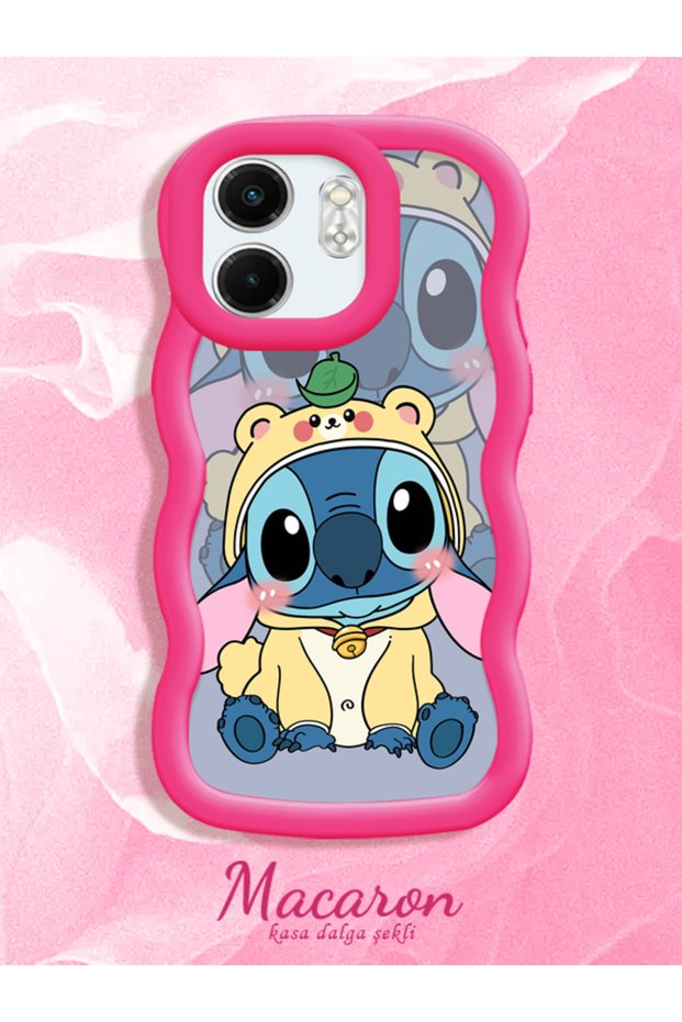 Simple Red Silicone Phone Case Stitch Pattern Compatible with Infinix Smart 9 Shockproof