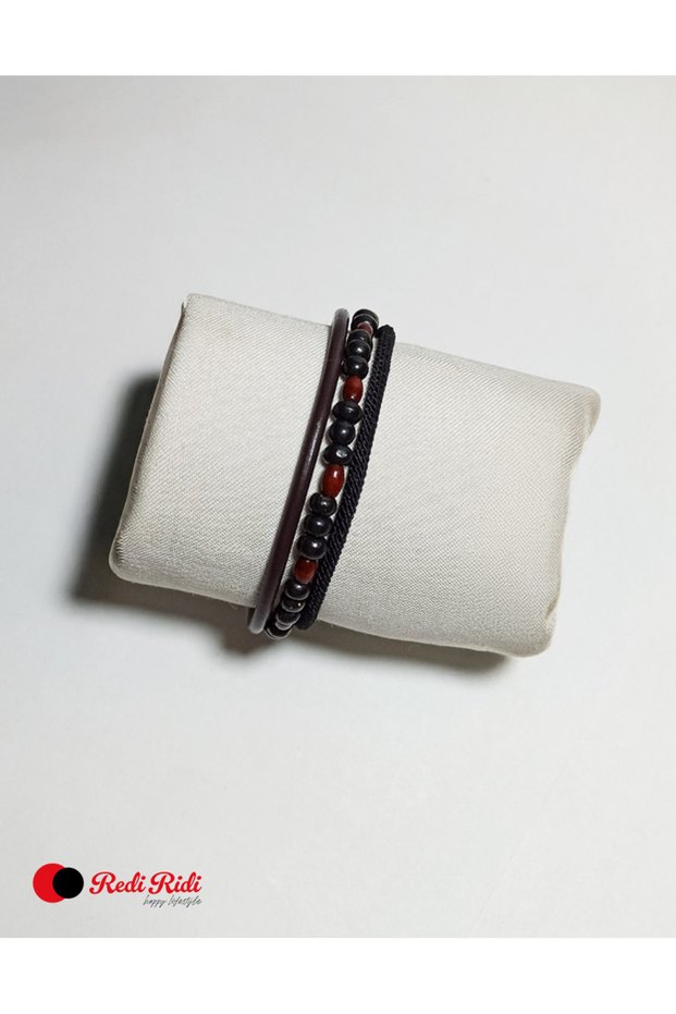 Handmade Leather Bracelet Model.6604