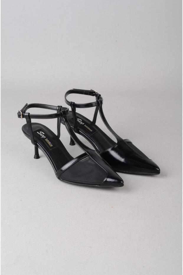 Select 8581 women's heel shoe (heel height: 7 cm) black