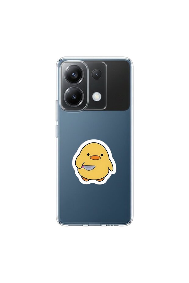 حافظة شفافة متوافقة مع هاتف Xiaomi Poco x6 بتصميم Couple 7/1