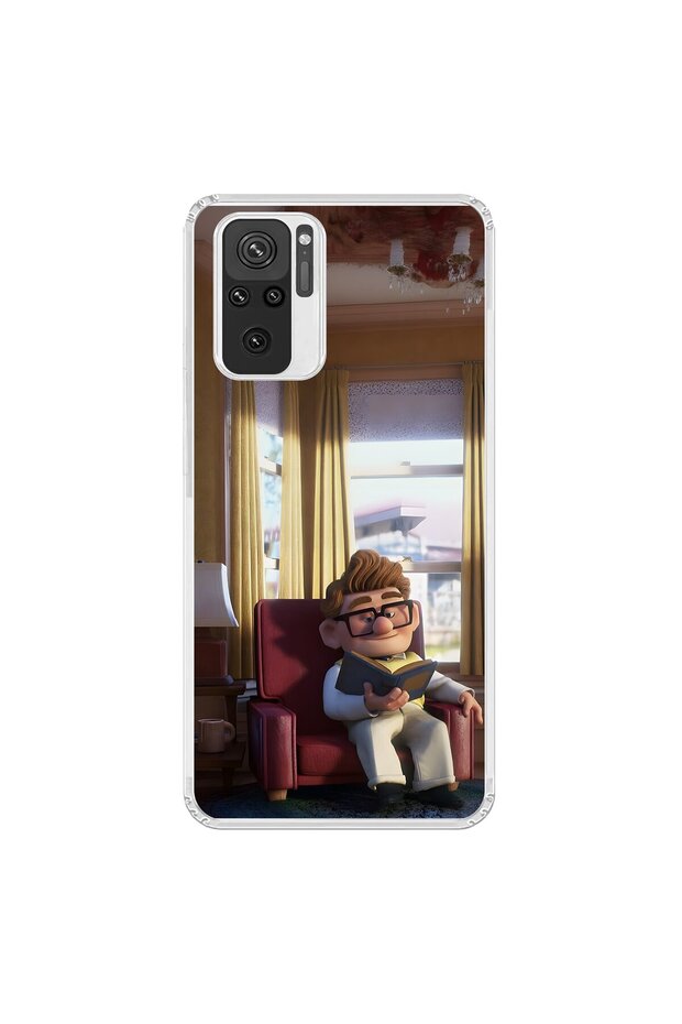 حافظة شفافة متوافقة مع هاتف Xiaomi Redmi Note 10 بتصميم Couple 11/1