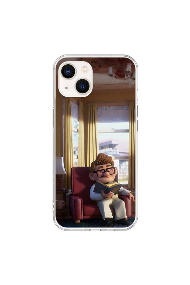 iPhone 13 Mini Compatible Couple 11/1 Design Transparent Case
